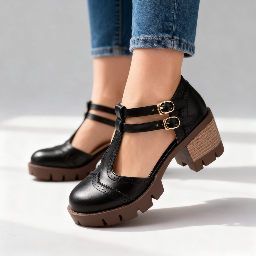 Amy | Brogue Loafers