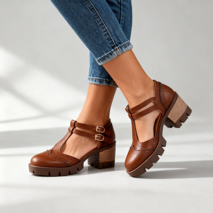 Amy | Brogue Loafers