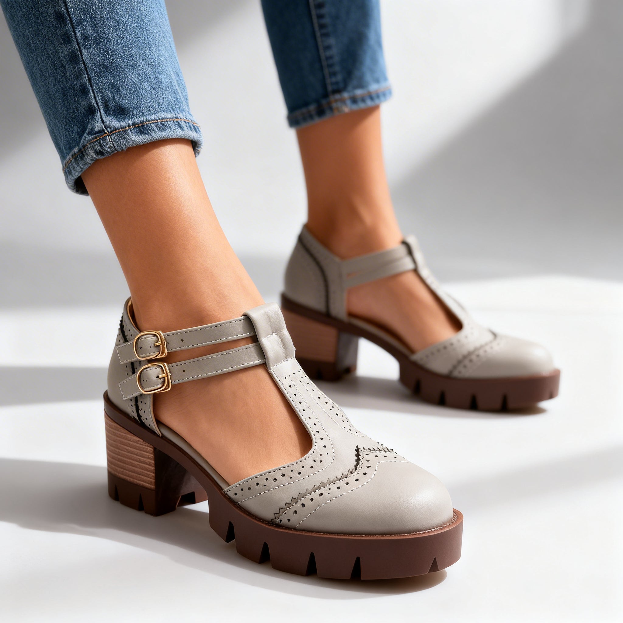 Amy | Brogue Loafers