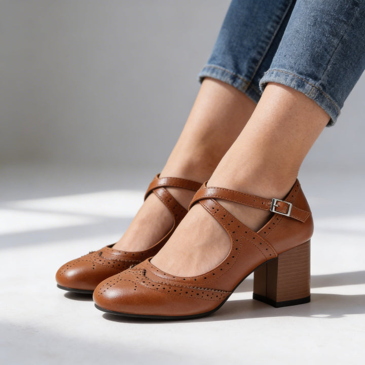 Nellie| Brogue Loafers