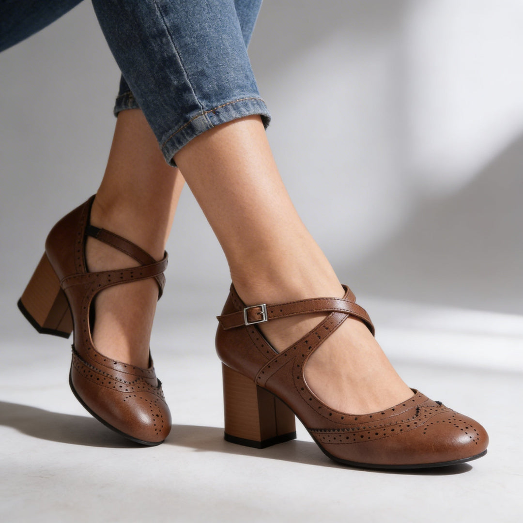 Nellie| Brogue Loafers