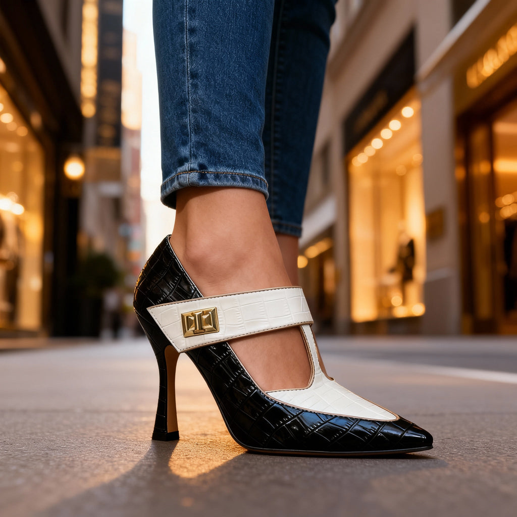 Jane | T-Strap Heels