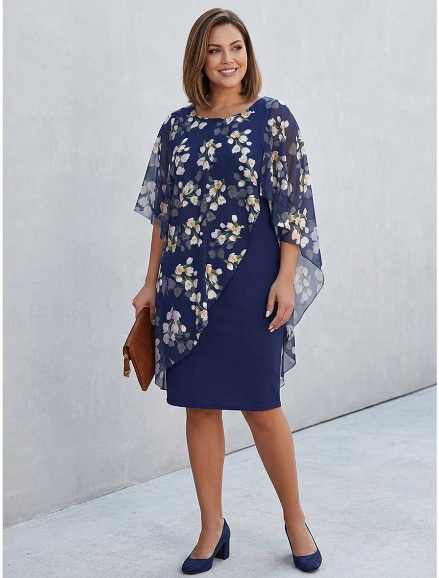 SABINE - Printed Elegant Dress
