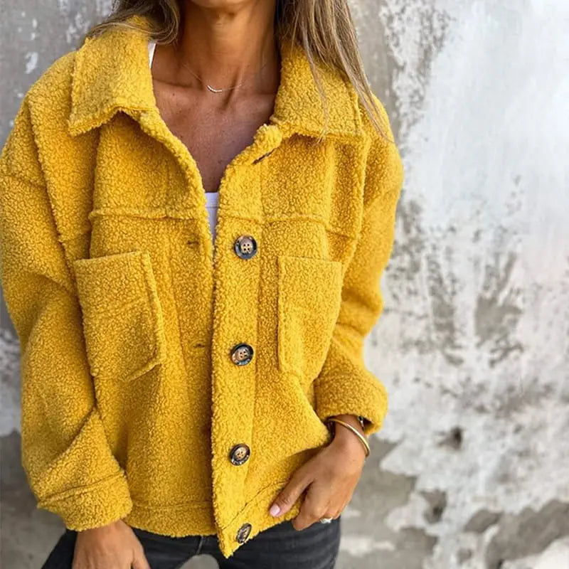 SOFIA | TEDDY FLEECE JACKET