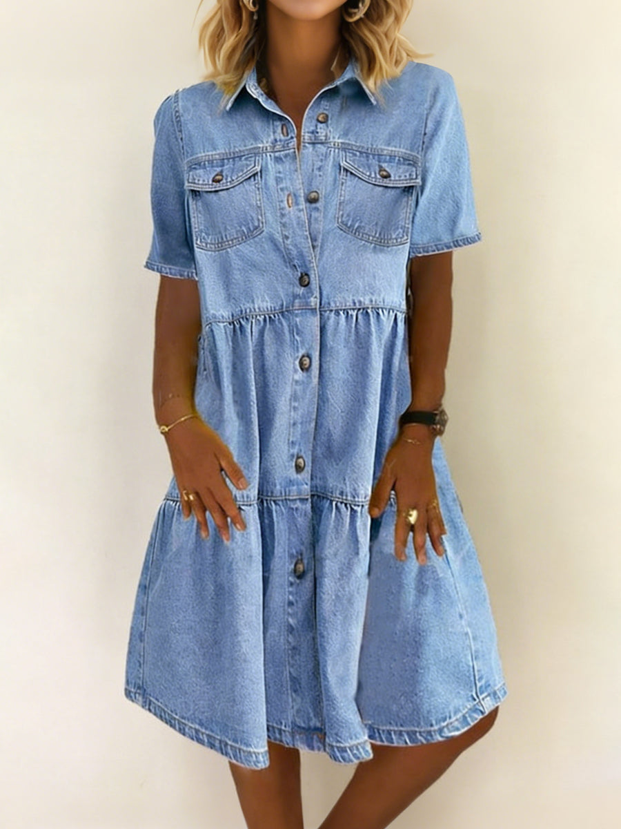 Sophia | Casual Elegant Denim Dress