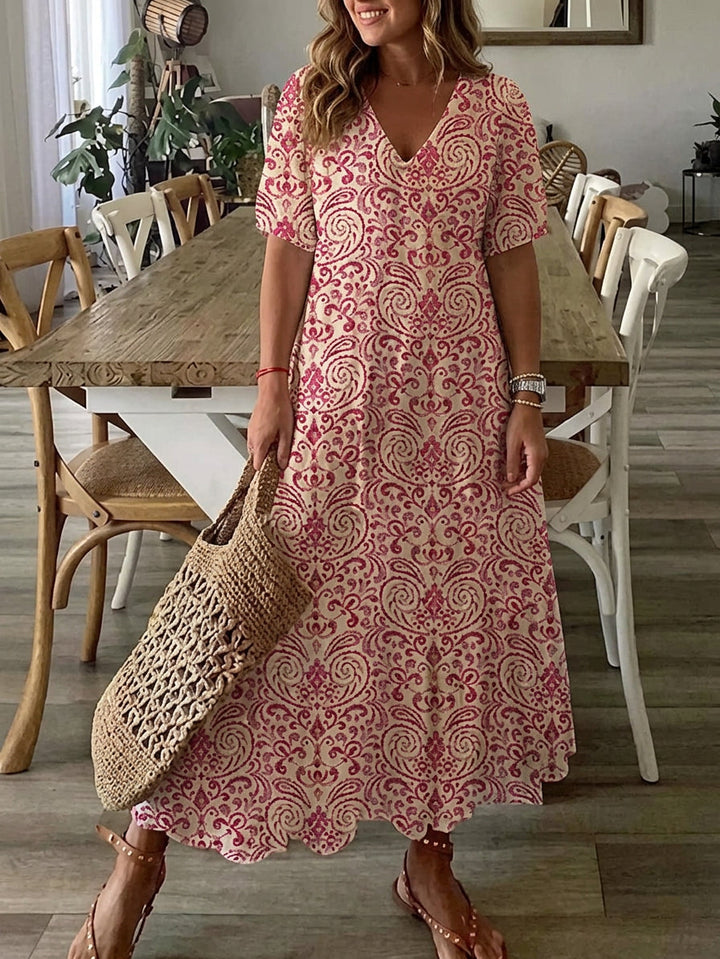 Rosalind - Boho Tummy Coverage Dress