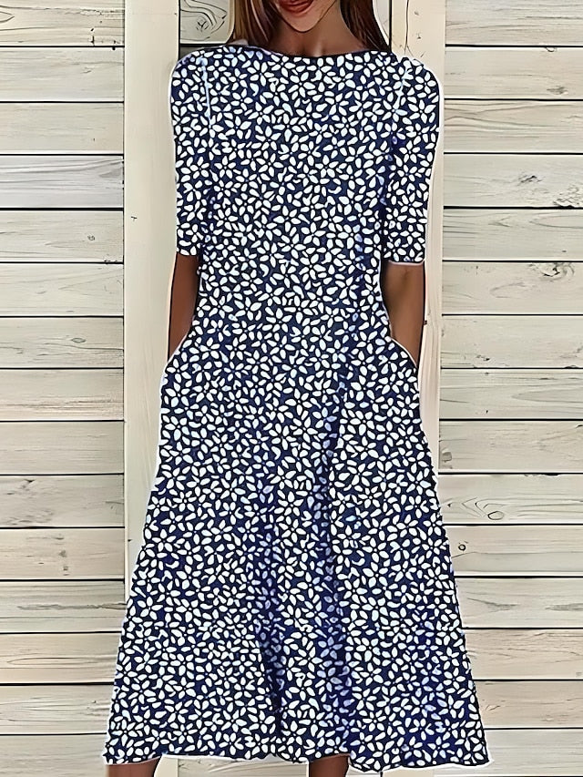 Angela | Coastal Bloom Dress